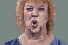 Angry Lady - Private Commission